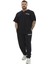 Erkek Loose Fit Eşofman Altı Nakışlı Spor Pantolon Bgsm PNT1415 4
