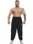 Erkek Loose Fit Eşofman Altı Nakışlı Spor Pantolon Bgsm PNT1415 5