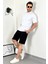 Oversize Unisex Basic Bisiklet Yaka T-Shirt 2