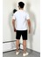 Oversize Unisex Basic Bisiklet Yaka T-Shirt 3