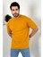 Oversize Nefes Alan Kumaş Bisiklet Yaka T-Shirt 1