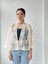 Tasarım Tül Mini Kimono Kadın Fildişi 4