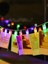 Led Mandal Renkli Işık Fotoğraf Mandalı Dekoratif Led Resim Mandalı (Pil Hediyeli) 4
