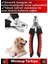 Premium Yüksek Kaliteli Güvenlik Kelepçeli Asmalı Petshop Evcil Hayvan Pet Kedi Köpek Tırnak Makası 2