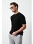 Havlu Kumaş Regular Fit Sıfır Yaka T-Shirt 3