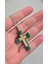 Ithal Sarı Buz Kesim Yeşil Haç Cross Gümüş Kolye 1