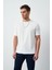 Havlu Kumaş Regular Fit Sıfır Yaka T-Shirt 4