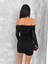 Madonna Yaka Dantelli Bodycon Mini Elbise 4