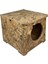Kedi Evi Dış Ortam Uygun Ahşap Kedi Evi Osb 50x35x30 cm 3