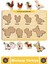 Premium Eğlenceli Eğitici Görsel Algı Problem Çözme Becerisi Çocuk Puzzle Çiftlik Hayvanları 2