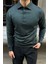 Erkek Standart Fit Normal Kesim Polo Yaka Triko Kazak 4