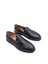 M21193 Deri Sade Tasarım Erkek Siyah Loafer Makosen Ayakkabı 2