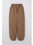 Kız Çocuk Paraşüt Jogger Paça Pantolon Kargo Cep 7-12 Yaş, Kahverengi 2