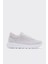 Lady Açık Gri Süet Deri Bağcıksız Kadın Sneaker 1