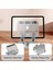 PS01 360° Dönebilen ve Isı Dağılımı Özellikli Katlanabilir Taşınabilir Ergonomik Metal Tablet Standı iPad Tutucu Gri 4