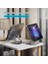 PS01 360° Dönebilen ve Isı Dağılımı Özellikli Katlanabilir Taşınabilir Ergonomik Metal Tablet Standı iPad Tutucu Gri 8