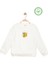 Erkek Çocuk %100 Pamuk Baskılı Ekru Sweatshirt - Spor Çocuk Giyim 1