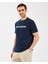 M Lightweight Graphic Tee T-Shirt Erkek Lacivert Tshirt S2510169-410 2