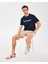 M Lightweight Graphic Tee T-Shirt Erkek Lacivert Tshirt S2510169-410 4
