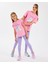G Graphic Tee T-Shirt Büyük Kız Çocuk Pembe Tshirt SK2510019-610 1