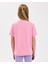 G Graphic Tee T-Shirt Büyük Kız Çocuk Pembe Tshirt SK2510019-610 4