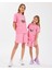 G Graphıc Tee T-Shirt Büyük Kız Çocuk Pembe Tshirt SK2510132-610 1