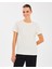 W Essential Crewneck T-Shirt Kadın Off White Tshirt S2510029-102 1