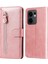 Oppo RENO13 F 5g Fermuar Cüzdan Buzağı Dokusu Pu Deri Telefon Kapağı (Yurt Dışından) 1