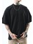 Erkek Just Hold Nakışlı Oversize T-Shirt Siyah 5