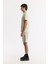 Erkek Bej Regular Fit Bisiklet Yaka Baskılı Bi Stretch İnterlok T-Shirt A51Y1131 4