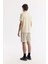 Erkek Bej Regular Fit Bisiklet Yaka Baskılı Bi Stretch İnterlok T-Shirt A51Y1131 5