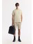 Erkek Bej Regular Fit Bisiklet Yaka Baskılı Bi Stretch İnterlok T-Shirt A51Y1131 7