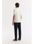 Erkek Ekru Polo Yaka Bi Stretch Baskılı Interlok T-shirt A51y1007 5