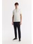 Erkek Ekru Polo Yaka Bi Stretch Baskılı Interlok T-shirt A51y1007 7