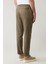 Erkek Açık Haki Relaxed Fit Pamuk Karışımlı Klasik Bel Pantolon A41y3037 5