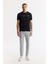 Erkek Siyah Regular Fit Bisiklet Yaka Reflektörlü Bi Stretch İnterlok T-Shirt A51Y1037 7