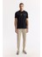 Erkek Siyah Bisiklet Yaka Baskılı Bi Stretch Interlok T-shirt A51y1044 3