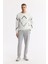 Erkek Ekru Bisiklet Yaka Baskılı Bi Stretch Interlok Sweatshirt A51y1226 7