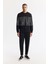 Erkek Siyah Bisiklet Yaka Baskılı Bi Stretch Interlok Sweatshirt A51y1227 6