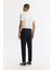Erkek Siyah Slim Fit Beli Lastikli Bi Stretch Kumaş Pantolon A51y3077 3