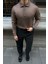 Erkek Standart Fit Normal Kesim Polo Yaka Triko Kazak 4