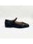 Deri Mary Jane Babet – Leopar Desenli, 2 Cm Topuk 1