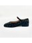 Deri Mary Jane Babet – Leopar Desenli, 2 Cm Topuk 2