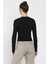 Kadın Yarım Fermuarlı Crop Body Bluz 4