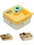 Lunch Box 1120 ml (Sızdırmaz,karışmaz Üç Bölmeli) Sos Kaseli Yeni Nesil Sefer TASI-FFLBOX10082 2