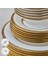 Royal Bone Victoria 55 Parça 12 Kişilik Yemek Takımı Gold 10