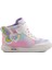 Beyaz Cırtlı Kız Çocuk Sneaker 3