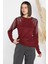 Taş İşlemeli Bisiklet Yaka Kadın Bluz P-00014755 2