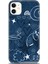 iPhone 11 Kılıf Hd Baskılı - Notalar ve Kalpler Mavi 1
