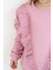 Kız Çocuk Sweatshirt Güpürlü 1.5-5 Yaş, Gülkurusu 3